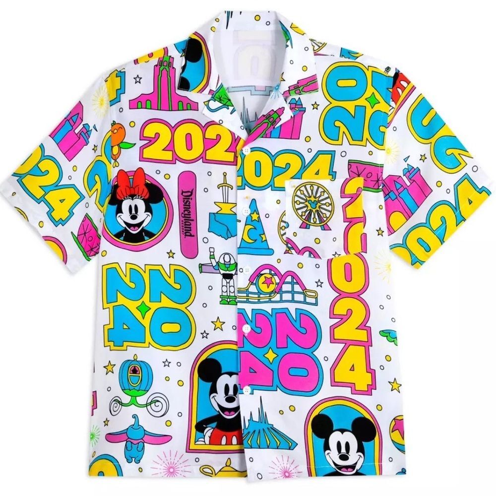 Disney Parks Men’s 2024 Figment Mickey Icons L